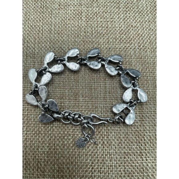 Bundle of Two Lucky Brand Silver Tone Bracelets - Picture 11 of 14